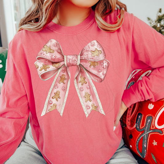 Ginger Bow Transfer