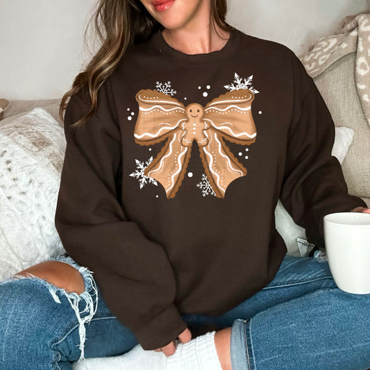 Gingerbread Bow Transfer
