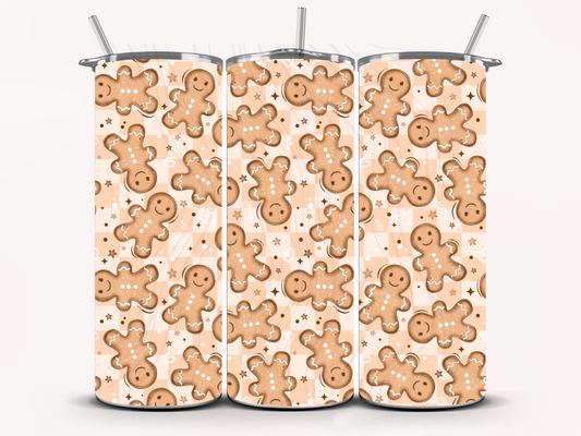 Gingerbread Men Seamless Transfer
