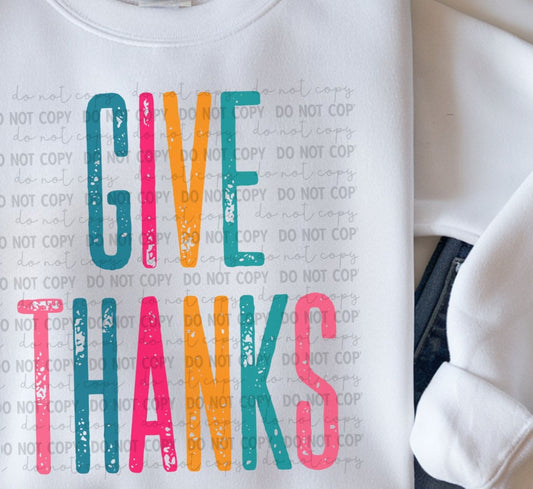 Give Thanks Transfer