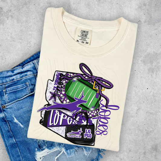 Grand Canyon Univ Game Day Coquette Transfer