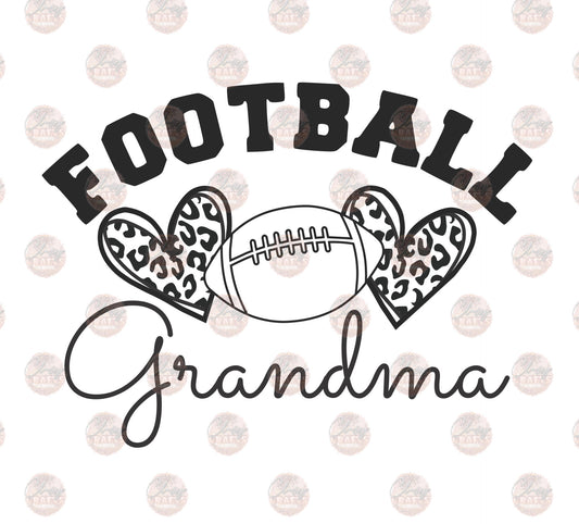 Grandma Loves Football - Sublimation Transfer
