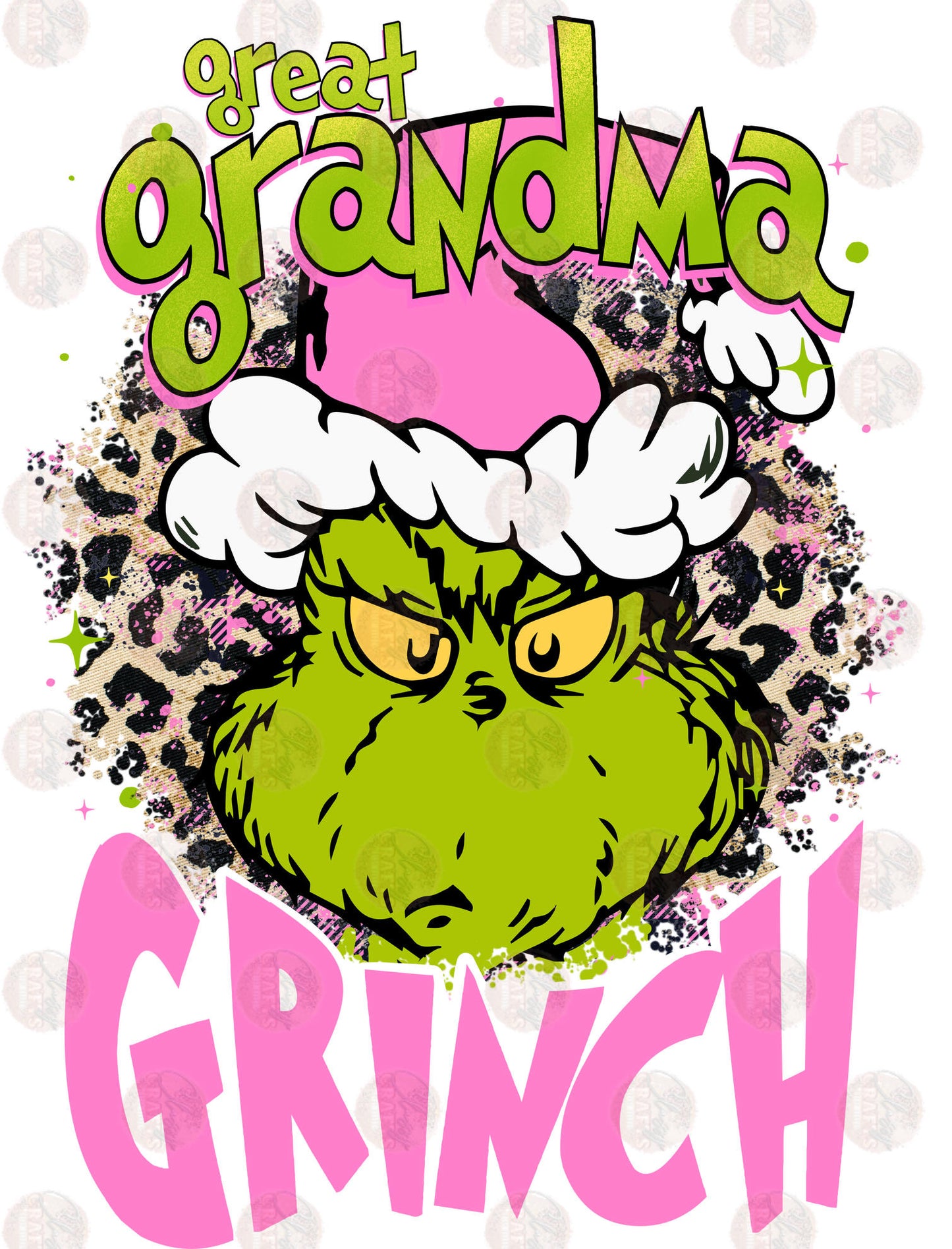 Great Grandma Grump - Sublimation Transfer