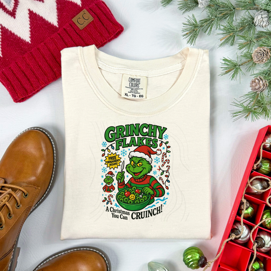 Grinchy Flakes Transfer