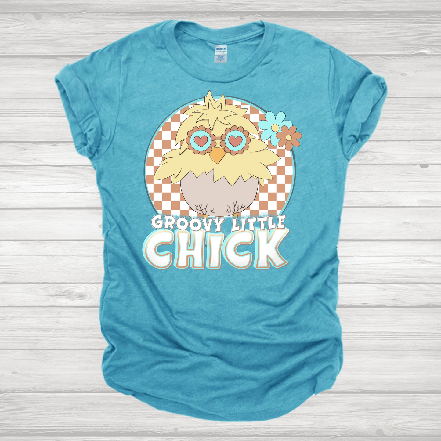 Groovy Little Chick Transfer