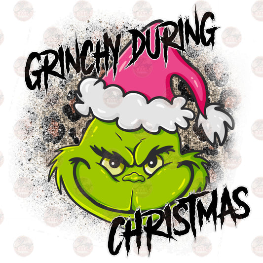 Grumpy During Christmas - Sublimation Transfer