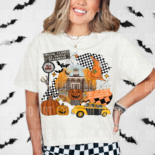 HALLOWEEN COLLAGE TRANSFER