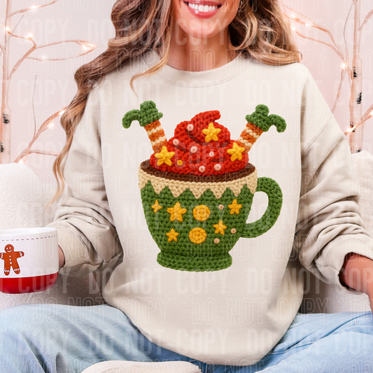 HOT COCOA ELF FEET TRANSFER