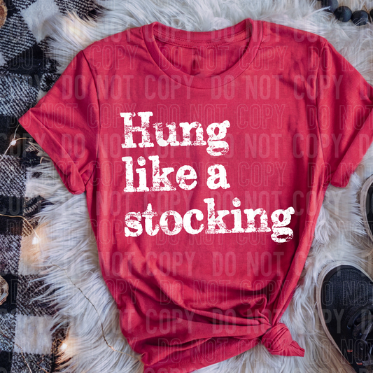 HUNG LIKE A STOCKING TRANSFER