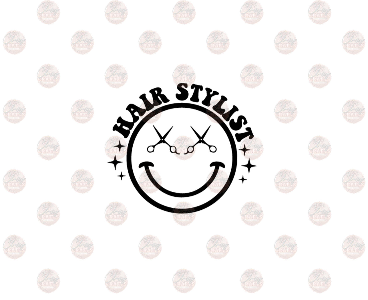 Hairstylist Smiley - Sublimation Transfer