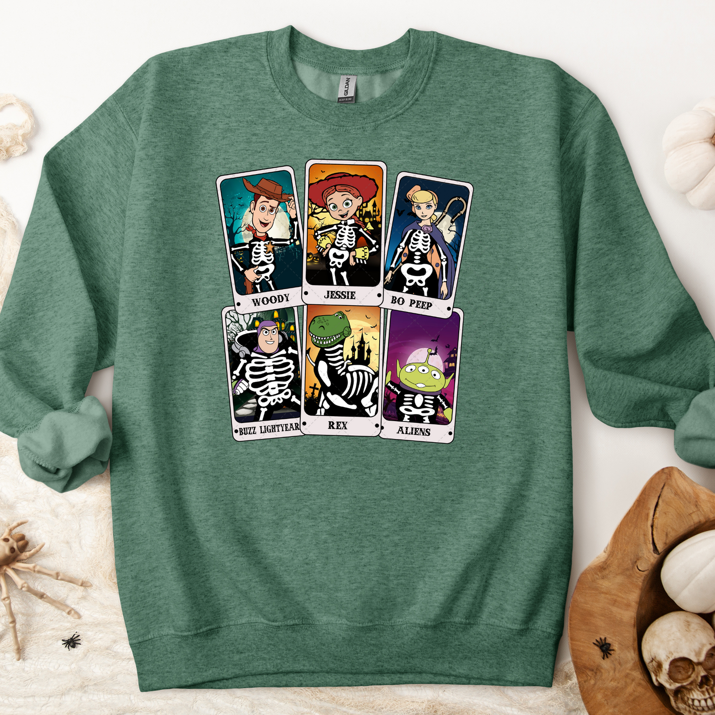Halloween PIX Tarot Cards Transfer
