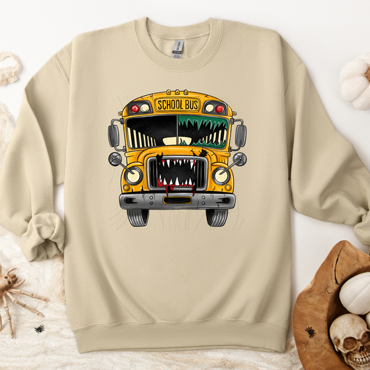 Halloween School Bus Transfer