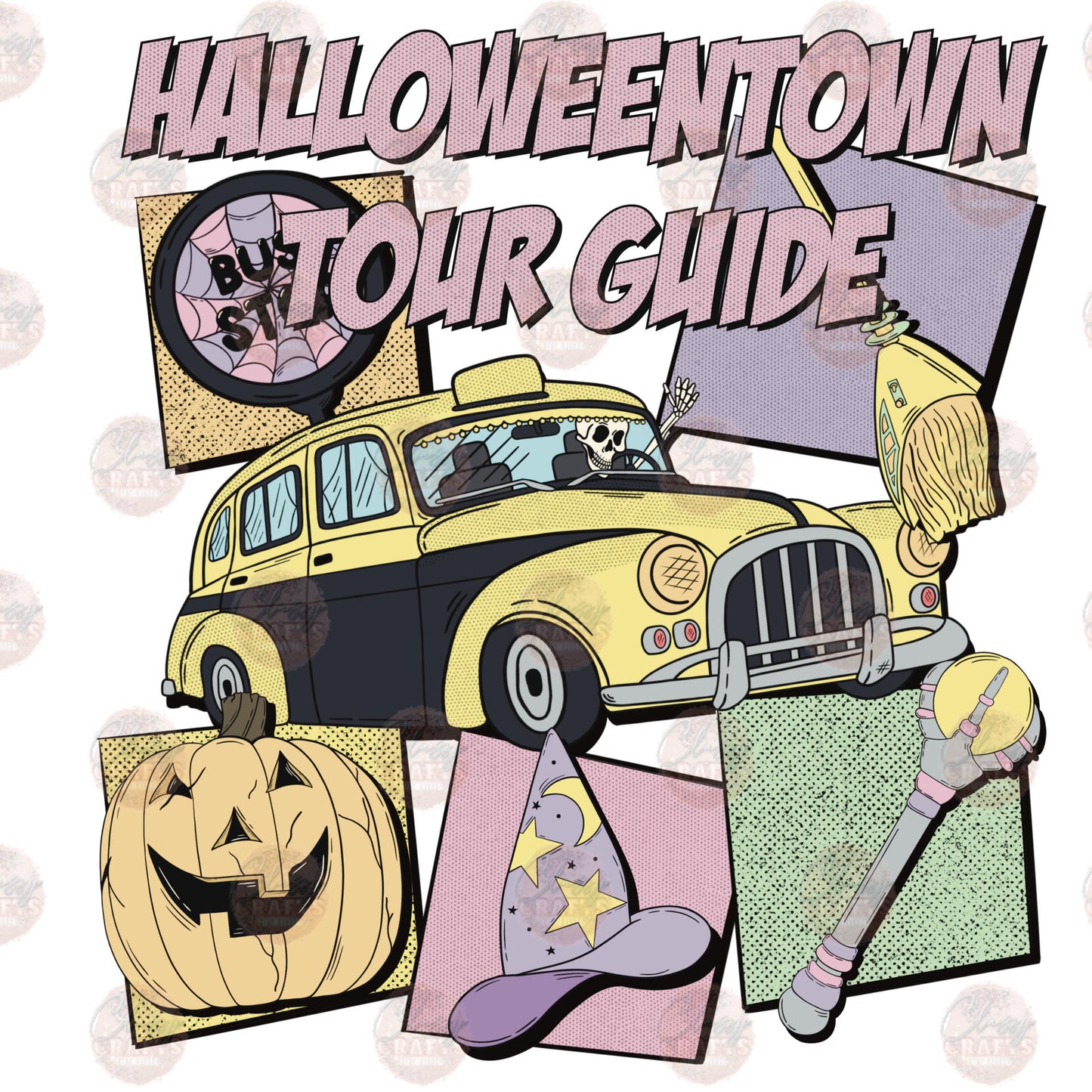 Halloween Tour Guide**TWO PART*SOLD SEPERATE* Transfer