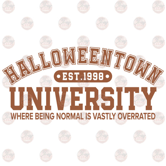 Halloween University - Sublimation Transfer