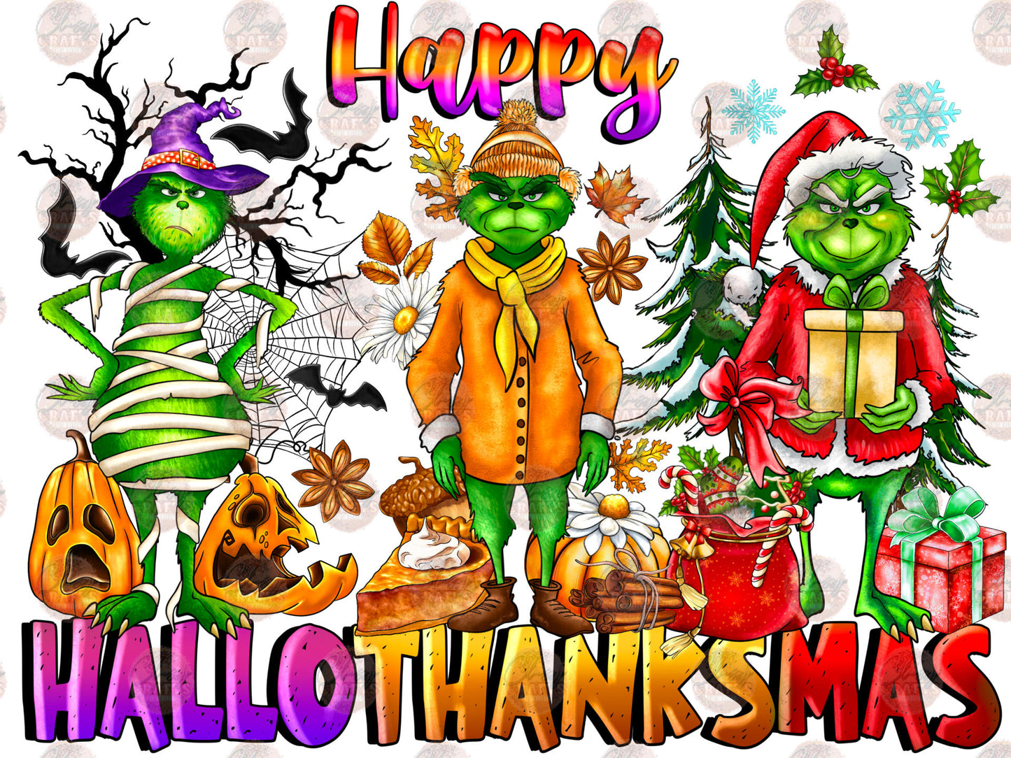 Happy Hallothanksmas Transfer