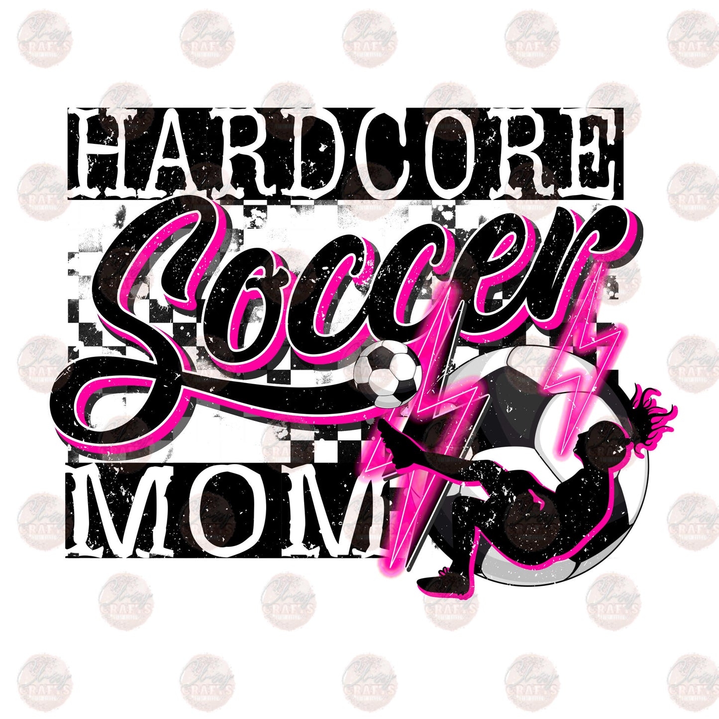 Hardcore Soccer Girl Mama Transfer