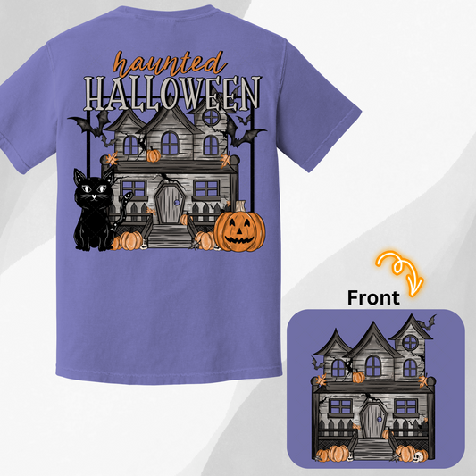 Haunted House Black  ** TWO PART* SOLD SEPARATELY** Transfer