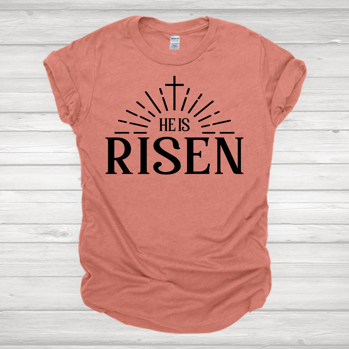 He Is Risen Shine Transfer