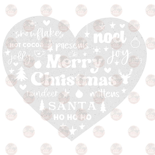 Heart Of Christmas - Sublimation Transfer