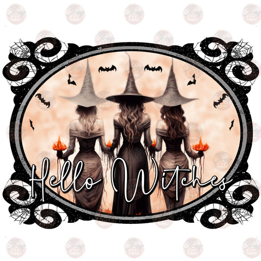 Hello Witches Vintage - Sublimation Transfer