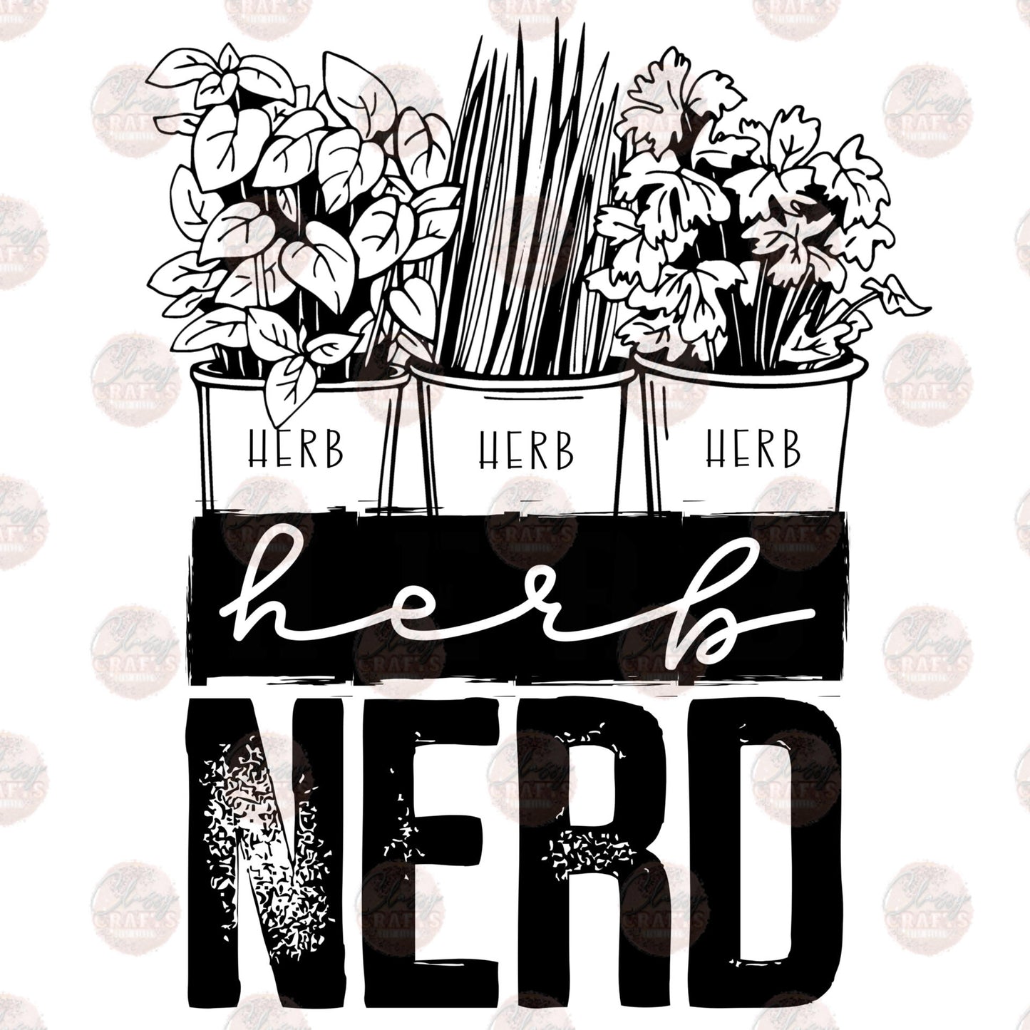 Herb Nerd - Sublimation Transfer