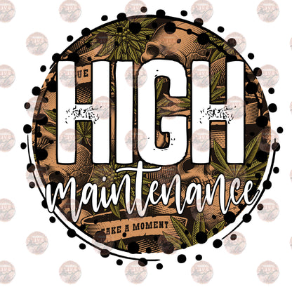 High Maintenance Transfer