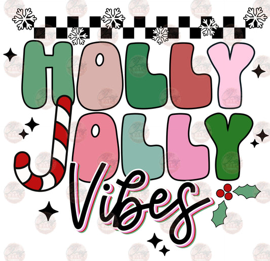 Holly Jolly Vibes Transfer