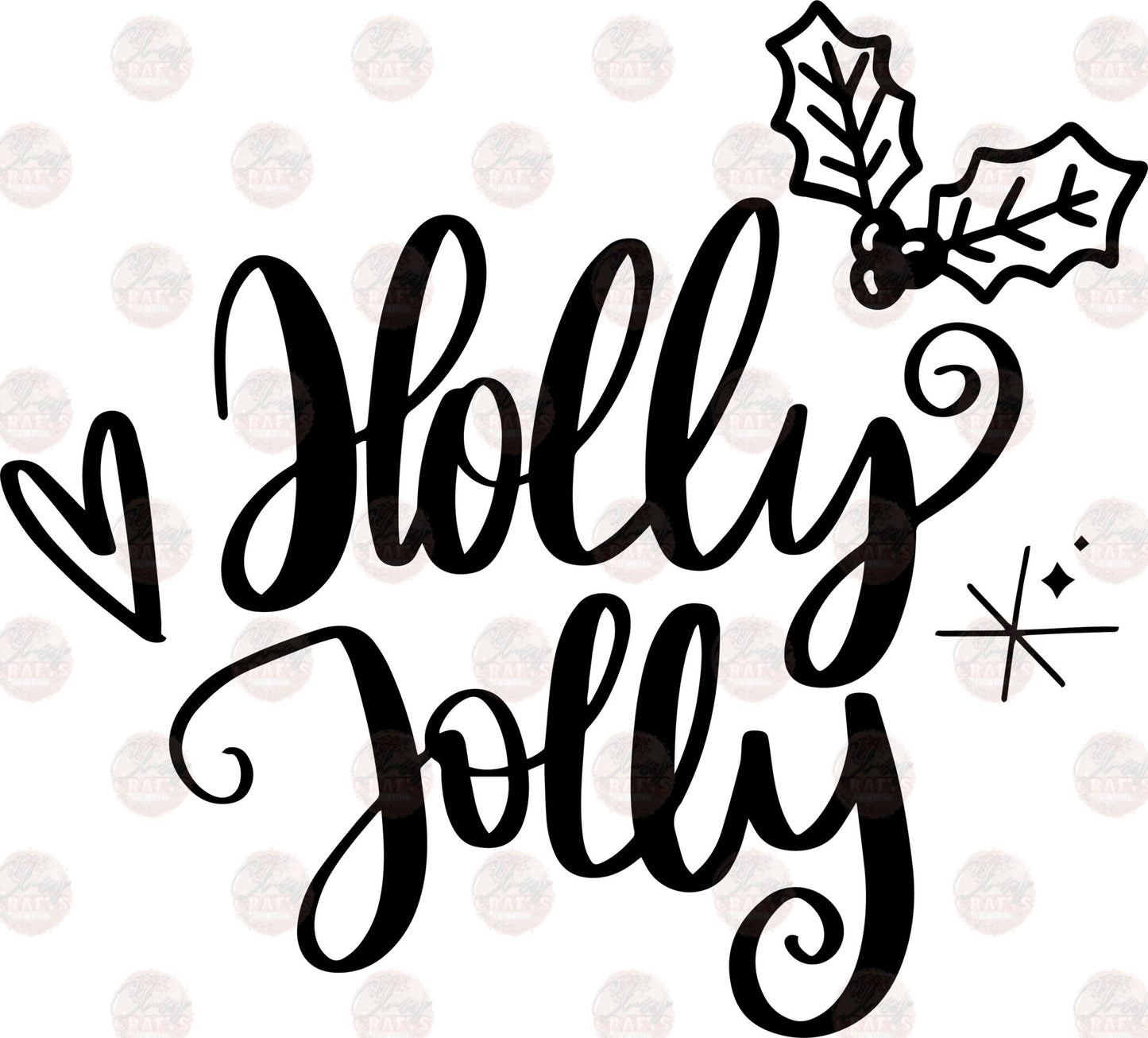 Holly Jolly Transfer