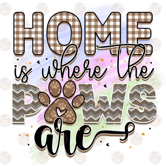 Home Is Where The Paws Are Transfer
