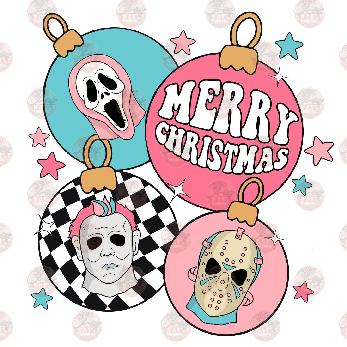 Horror Ornaments Transfer