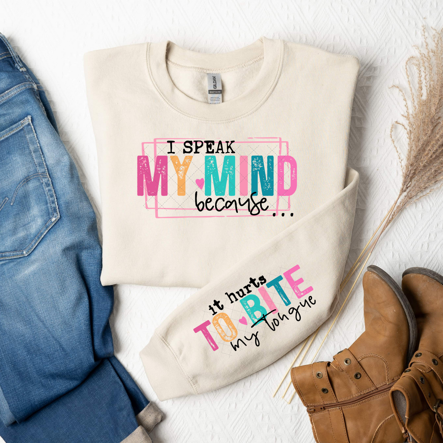 Hurts To Bite My Tongue Two Part **Sold Separately** Transfer