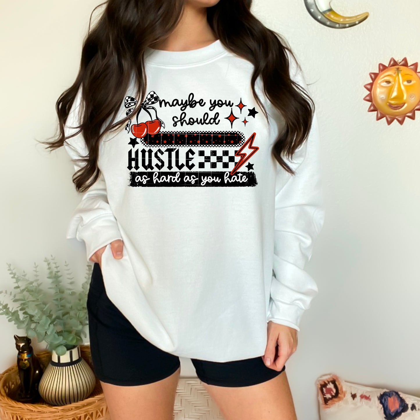 Hustle As Hard As You Hate Black Transnfer