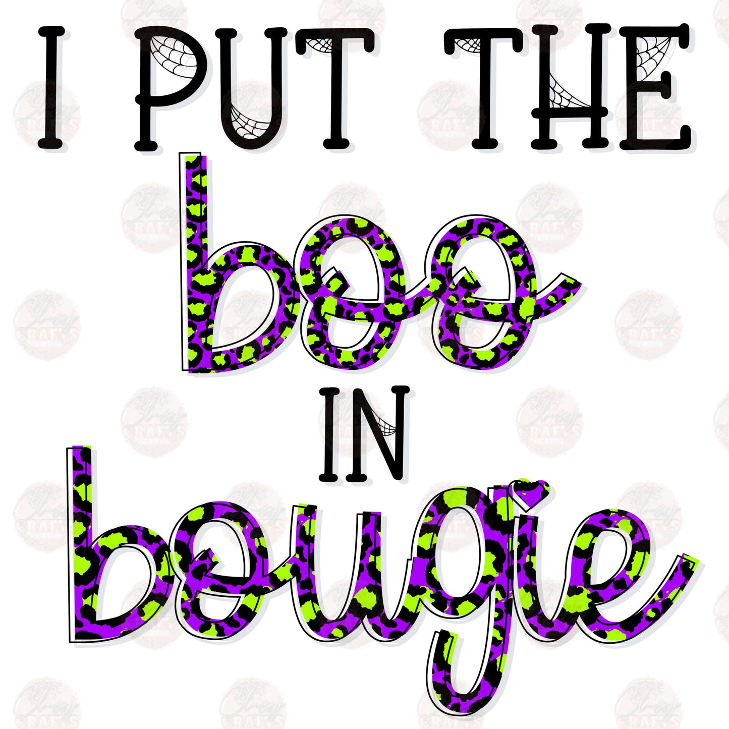 I Am Boo In Bougie Transfer