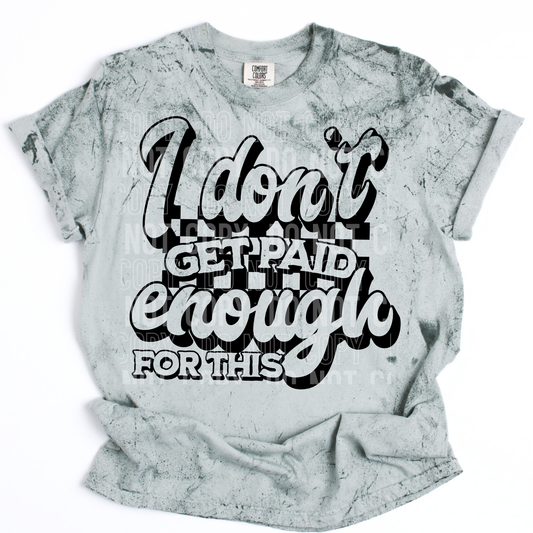 I DONT GET PAID ENOUGH FOR THIS TRANSFER