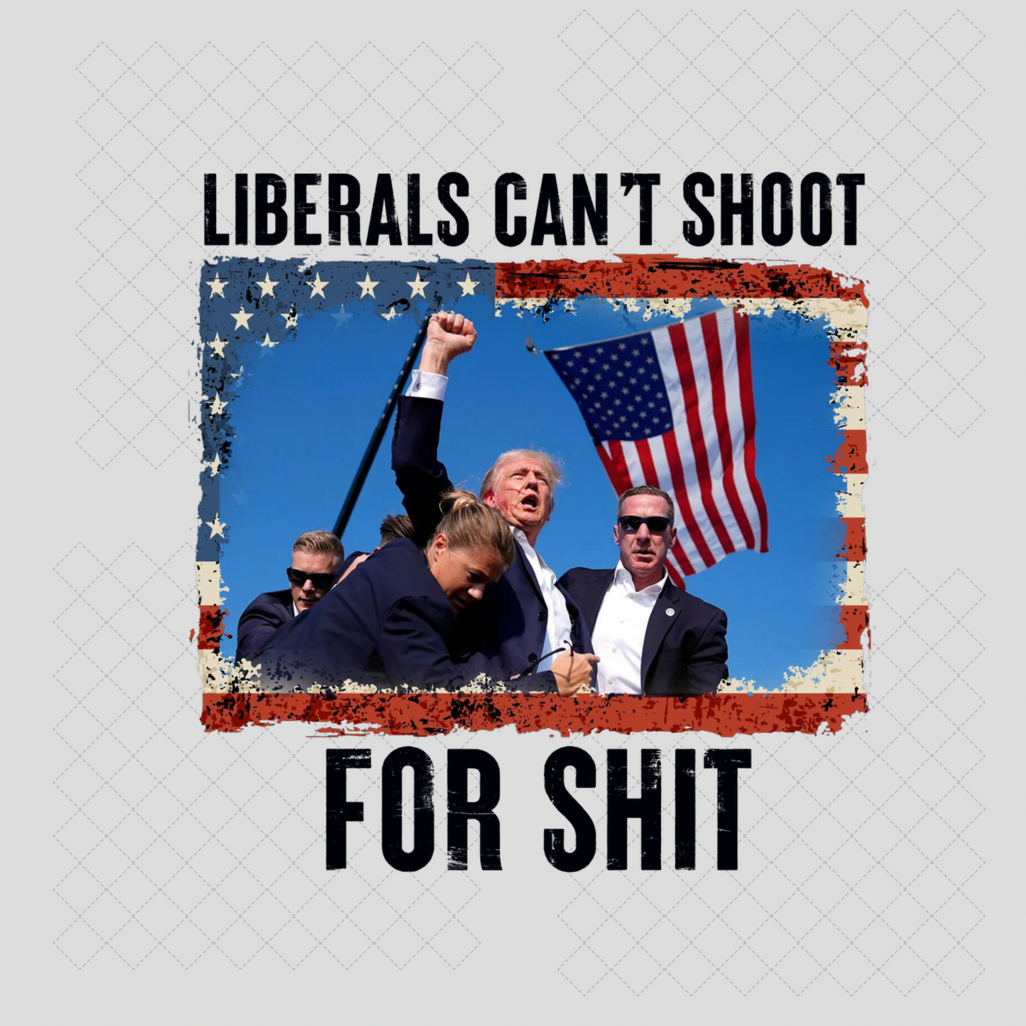 Liberals Cant Shoot ** TWO PART* SOLD SEPARATELY**