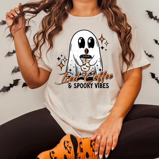 Iced Coffee Ghostie Transfer