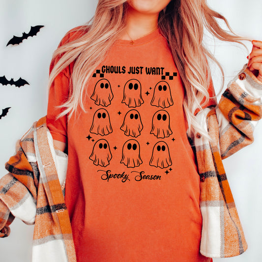 Ghouls Just Wants Spooky Season Transfer