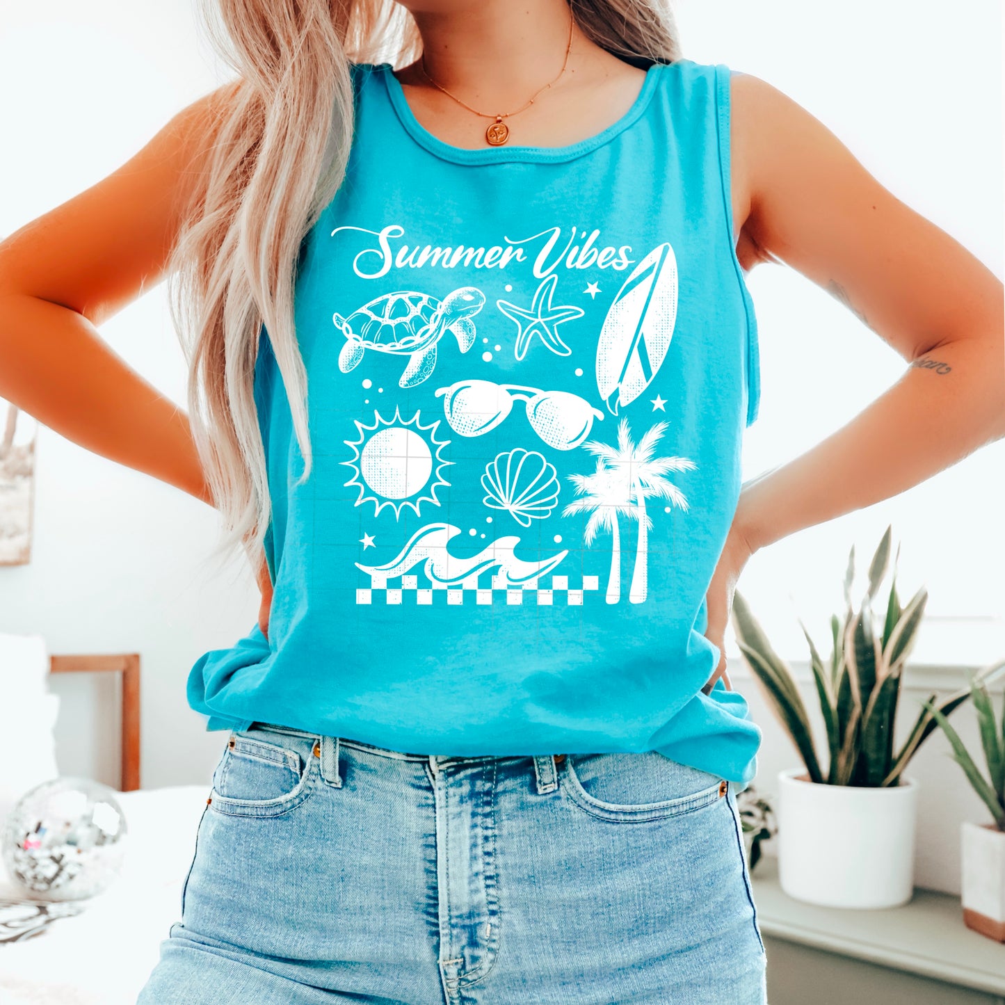 Summer Vibes Grid Transfer