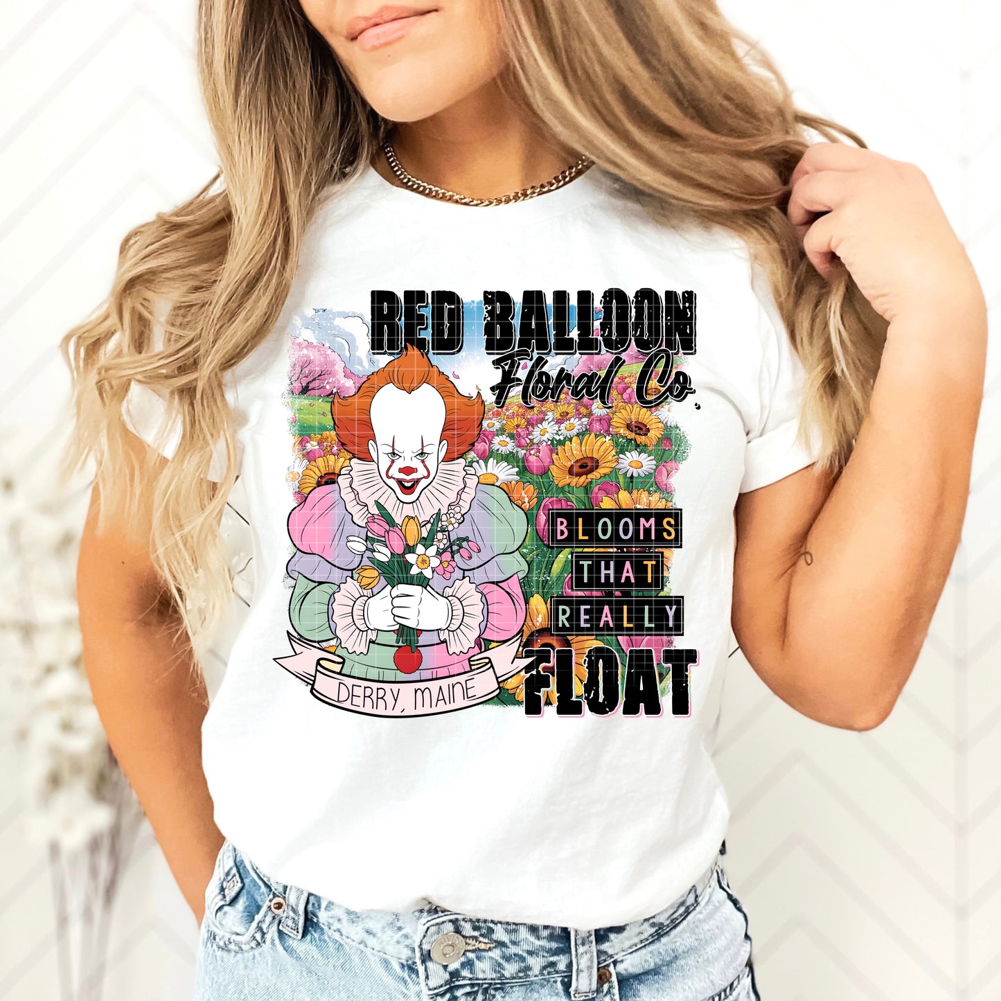 Red Balloon Floral Co Transfer