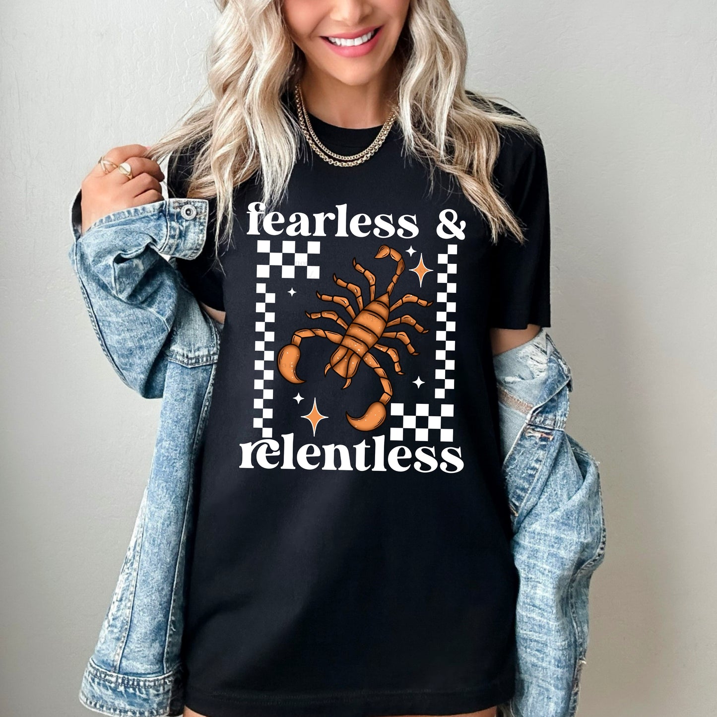 Fearless & Relentless White Transfer