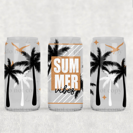 Summer Vibes 16oz Libbey Wrap