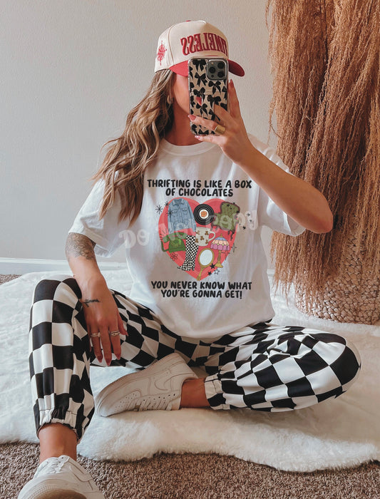 Thrifting Is Like A Box Of Chocolates Transfer
