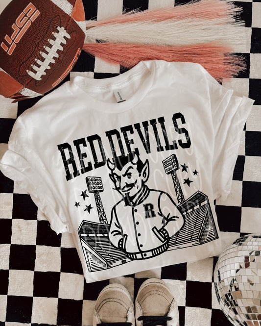 Red Devils Letterman Transfer
