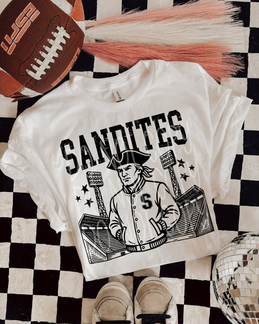 Sandites Letterman Transfer