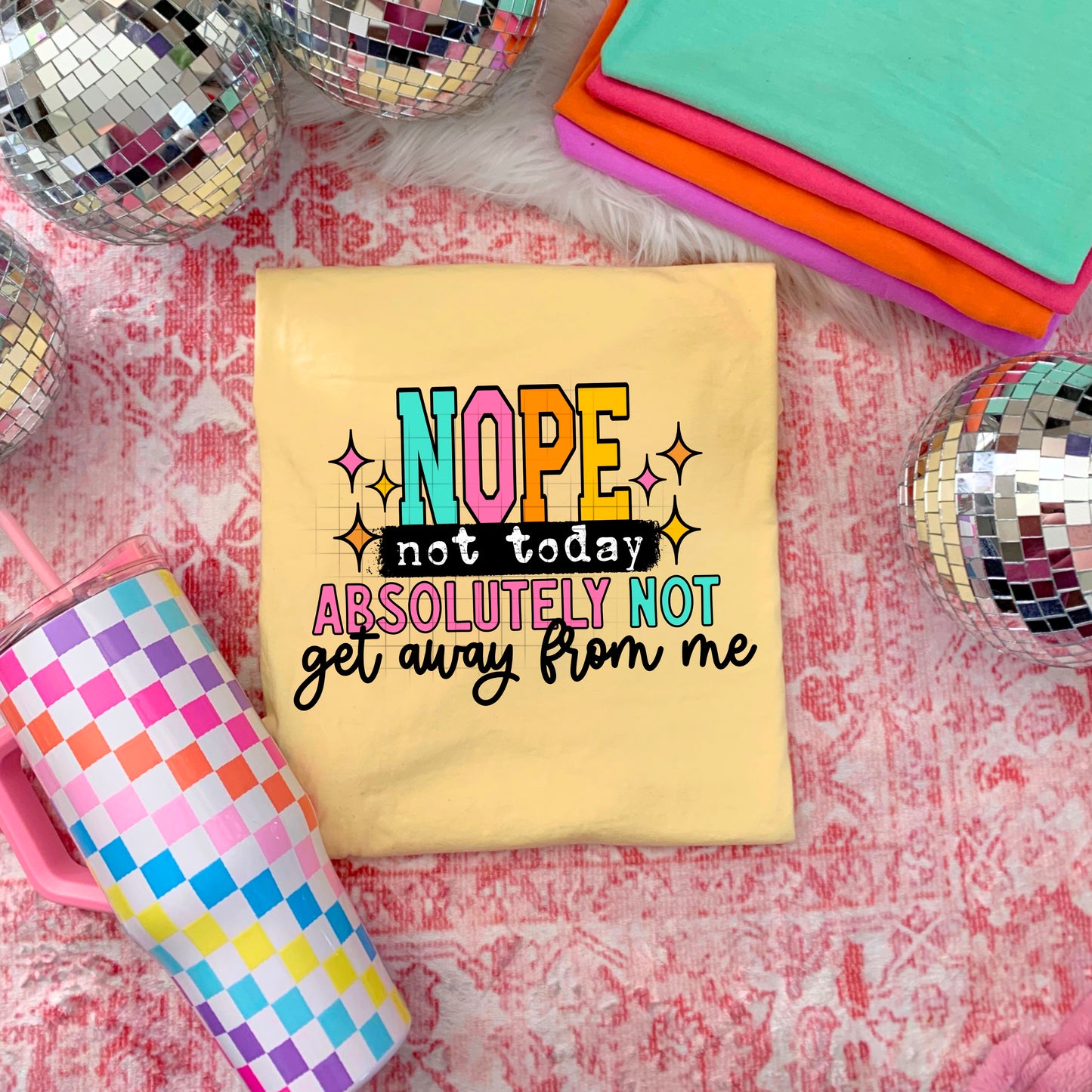 Not Today Black Transfer