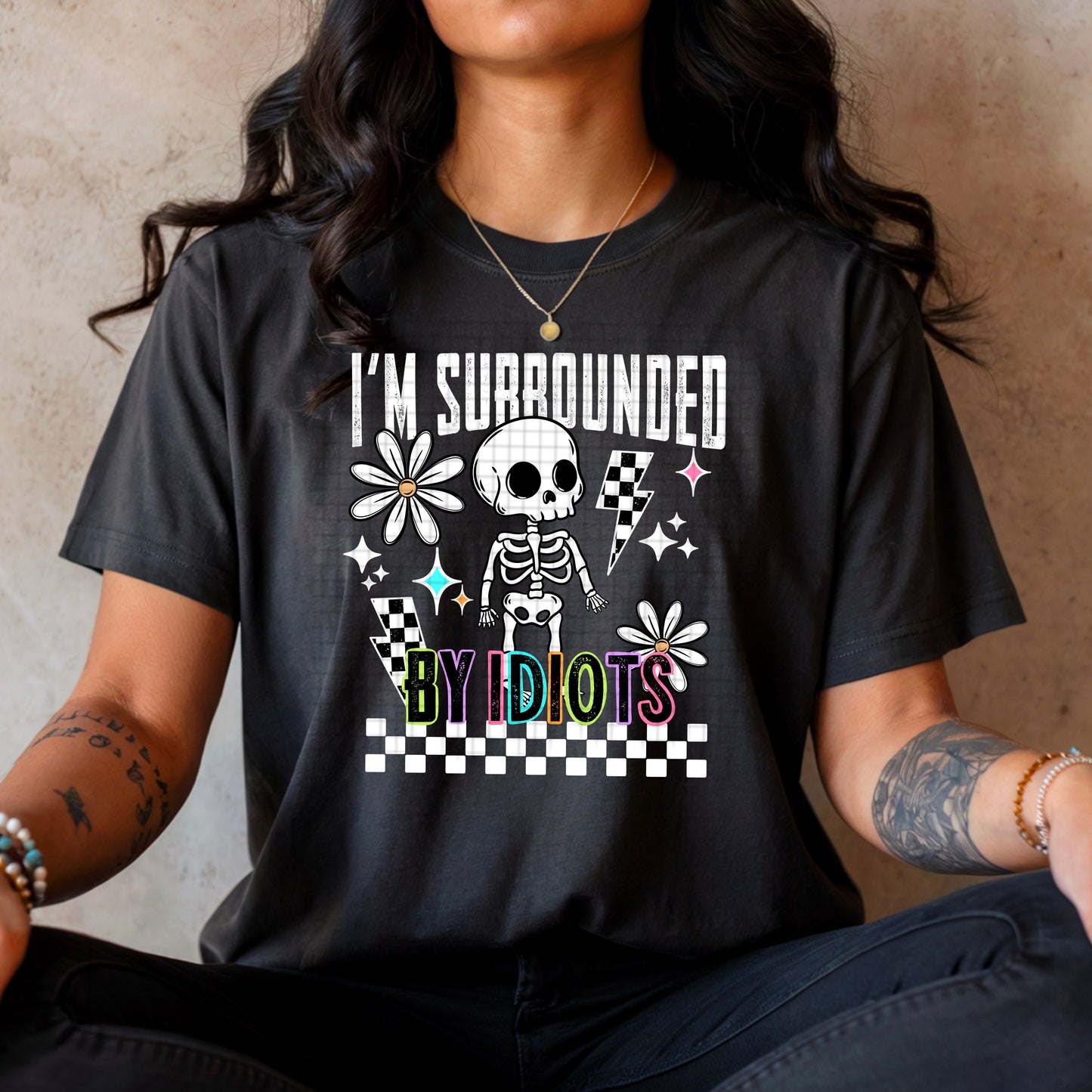 Surrounded By Idiots Transfer**SOLD SEPARATELY**