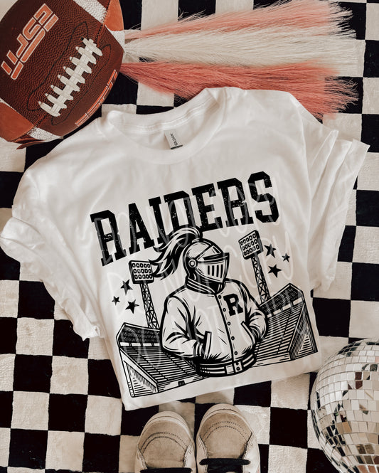 Raiders Letterman Transfer