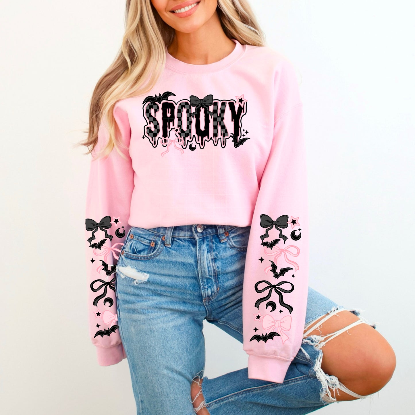 Spooky Pink Transfer ** TWO PART* SOLD SEPARATELY**
