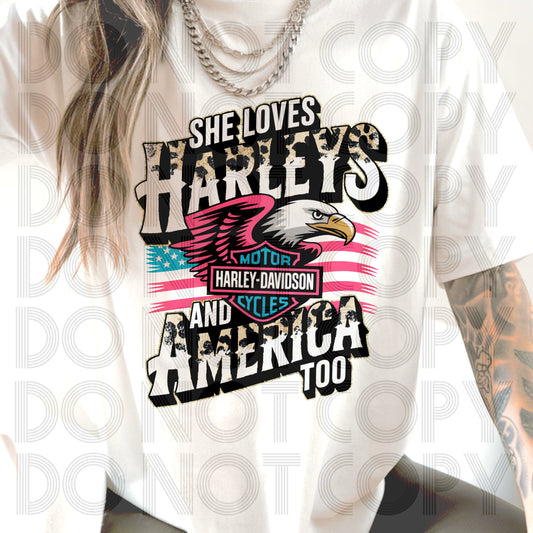 She Loves HD And America Too Transfer