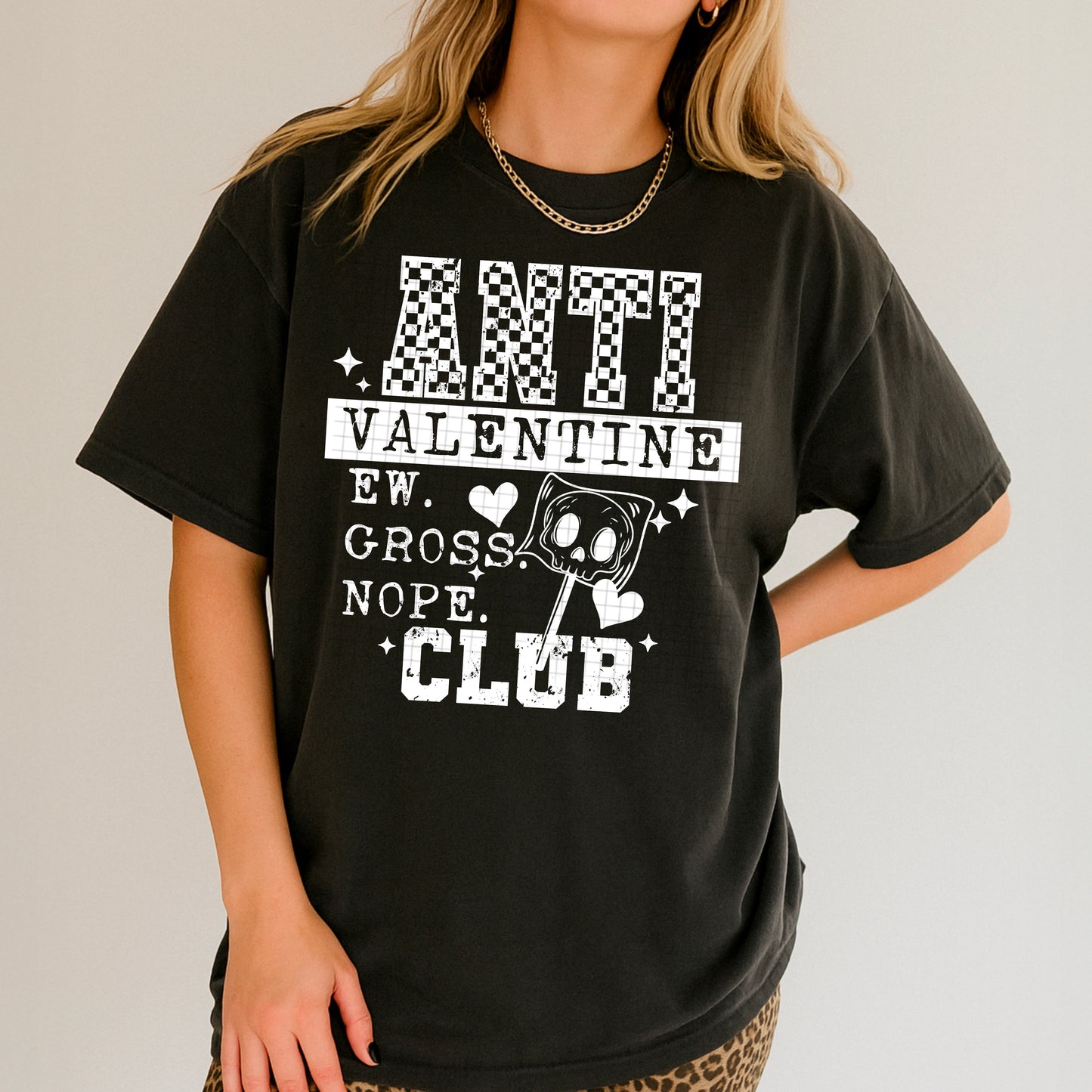 Anti Valentine Club Transfer**SOLD SEPARATELY**